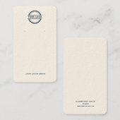 Navy-Cream-Logo, Visitekaartje (Voorkant / Achterkant)