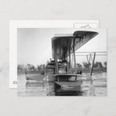 Navy Curtiss NC-4 Flying Boat, 1918 Briefkaart (Voorkant / Achterkant)