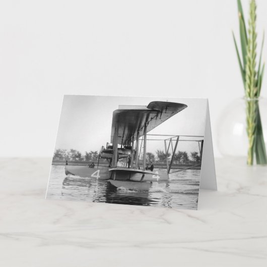 Navy Curtiss NC-4 Flying Boat, 1918 Kaart (Voorkant)