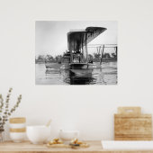 Navy Curtiss NC-4 Flying Boat, 1918 Poster (Keuken)