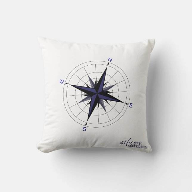 Navy Cushion - Navigator Kussen (Voorkant)
