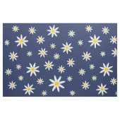 Navy Daisy Fabric Stof (Fat Quarter)