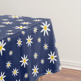 Navy Daisy Tablecloth Tafelkleed