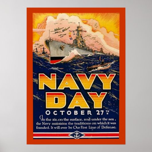 Navy Day Poster (Voorkant)