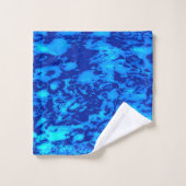 Navy Deep past vers zeewater aan Bad Handdoek (Wasdoekje)