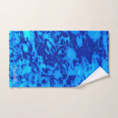 Navy Deep past vers zeewater aan Bad Handdoek (Handdoek)