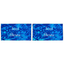 Navy Deep past vers zeewater aan Kussensloop