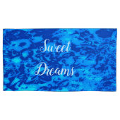 Navy Deep past vers zeewater aan Kussensloop (Voorkant-Links)