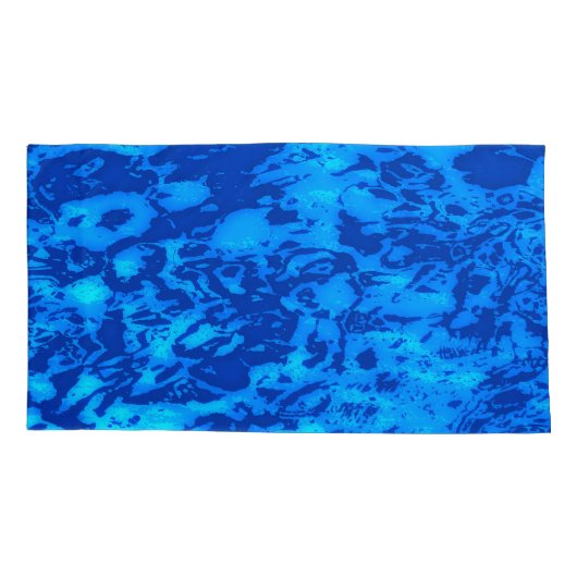 Navy Deep past vers zeewater aan Kussensloop (Achterkant-Links)