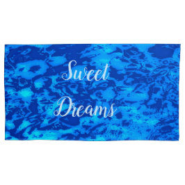 Navy Deep past vers zeewater aan Kussensloop