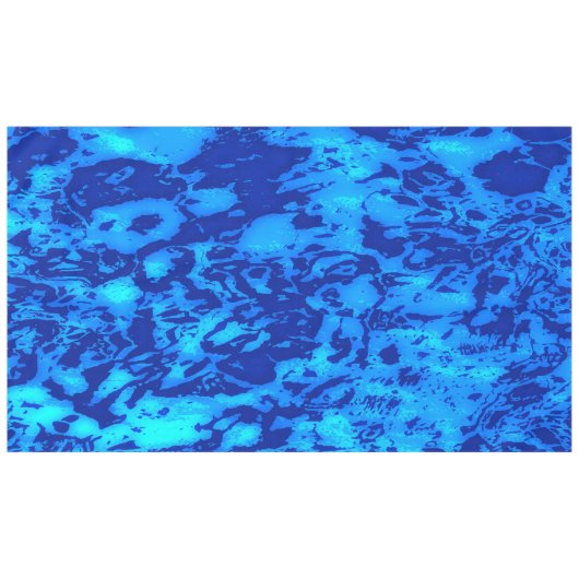 Navy Deep past vers zeewater aan Tafelkleed (Voorkant (Horizontaal))