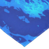 Navy Deep past vers zeewater aan Tafelkleed (Gekanteld)