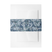 Navy Digital Camouflage Decor Uitnodigingen Wikkel (Voorkant Voorbeeld)