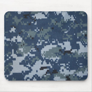Navy Digital Camouflage Muismat