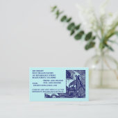 NAVY DRAGON IN DUNGEON CONTACT/VISITEKAARTJE! VISITEKAARTJE (Staand voorkant)