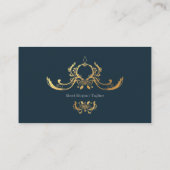  Navy Elegant Visitekaartje 15 (Achterkant)