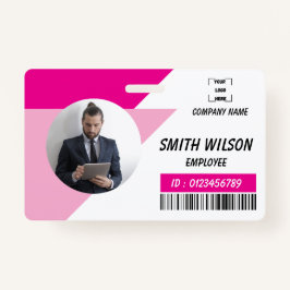 Navy | Employee Photo ID Company Security Badge