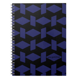 Navy en Black You Got This voor technische vrouwen Notitieboek