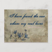 Navy en Blush  Briefkaart (Voorkant)