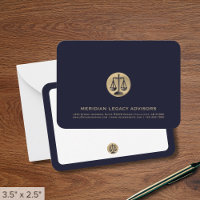 Navy en Gold Justice schaalkaarten