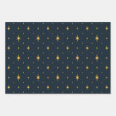 Navy en Gold O Heilige Dacht Mannen Inpakpapier Vel (Voorkant)