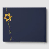 Navy en Golden Star of David gast Gastenboek (Achterkant)