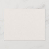 Navy en Ivoor  Schip Bruiloft Tafel Nummers Briefkaart (Achterkant)