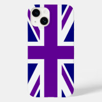 Navy en Paarse Union Jack