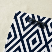 NAVY EN WHITE STRIPED MONOGRAM NAUTICAL ANCHOR STRANDLAKEN (In situ)