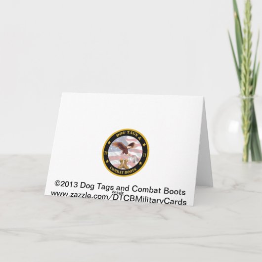 Navy Felicitaties Shellback Kaart (Achterkant)