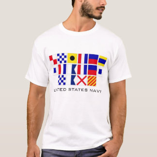Navy Flags T-shirt