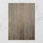 Navy Floral bruiloft informatie gast Informatiekaartje (Achterkant)