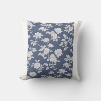 Navy Floral kussen