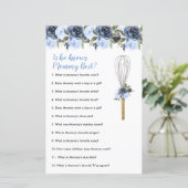 Navy Flowers die mammie beste groene bloemen kenne (Staand voorkant)