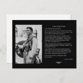 Navy Flyer-kaart Briefkaart (Voorkant / Achterkant)