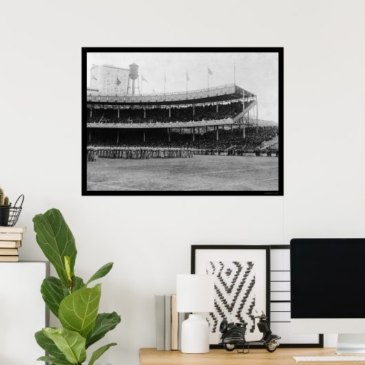 Navy Football Game 1916 Poster (Thuiskantoor)