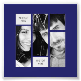 NAVY Foto Tekst Sjabloon - Overdracht naar ELK Cad Foto Afdruk