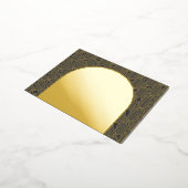 Navy Geometric Detail Behuizing Kaart (Gedraaid)