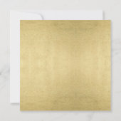 NAVY GOLD  BURGUNDY FLORAL VRIJGEZELLENFEEST KAART (Achterkant)