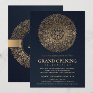 NAVY GOLD CLASSIC  MANDALA GRAND OPENING KAART