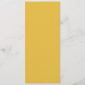 Navy Gold Tall Beach Wedding Menu Sjabloon (Achterkant)