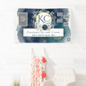 Navy Gold Teacher Appreciation Photo Banner (Insitu)
