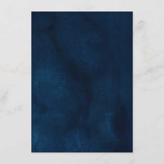 Navy Gold White Champagne Ivoor Rozen Details Informatiekaartje (Achterkant)