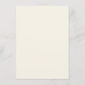 Navy Gold White Champagne Ivory Geometric Details Informatiekaartje (Achterkant)