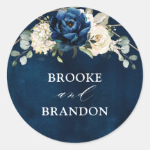 Navy Gold White Champagne Ivory Geometric Wedding