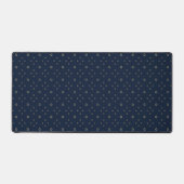 Navy | Golden Zinnia Sun Bureaumat (Voorkant)