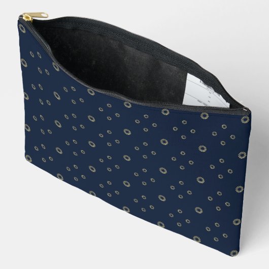 Navy | Golden Zinnia Sun Etui (Open)