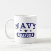 Navy Grandma Koffiemok (Links)