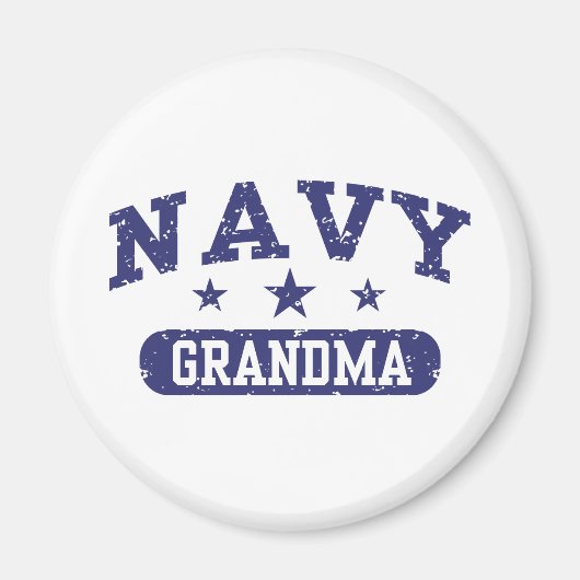 Navy Grandma Magneet (Voorkant)