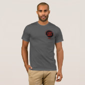 Navy GSE LM2500 GT aan de achterkant T-shirt (Voorkant volledig)